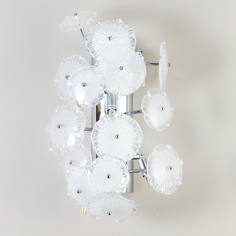 Wholesaler white led lighting fixtures unique design unberalla shape modern led lamps for hotel wall sconces home wall lamp