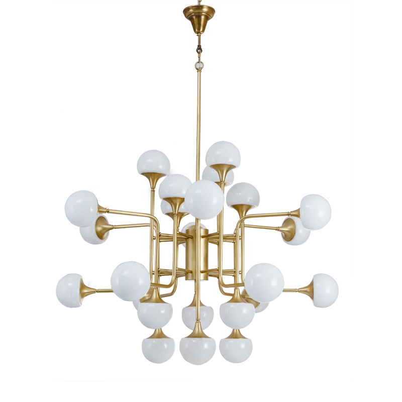 Manufacturer ball lighting fixtures for home contemporary design noble led chandelier hot sale elegant modern pendant light