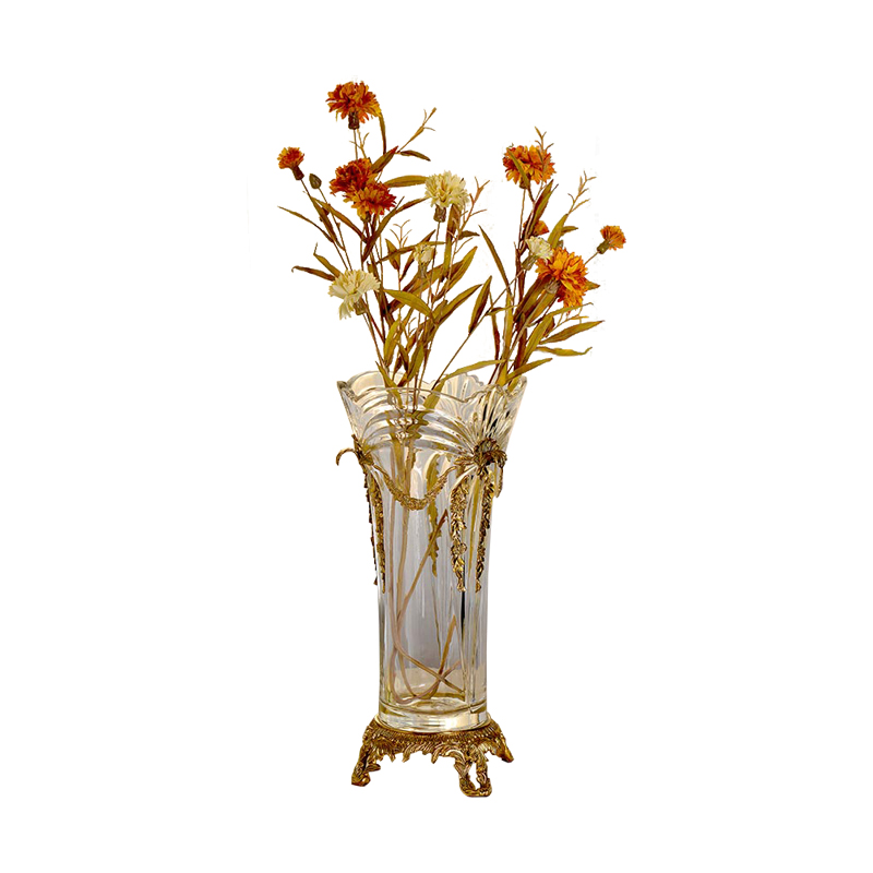 Luxury home decor Glass and crystal vases Wedding vases