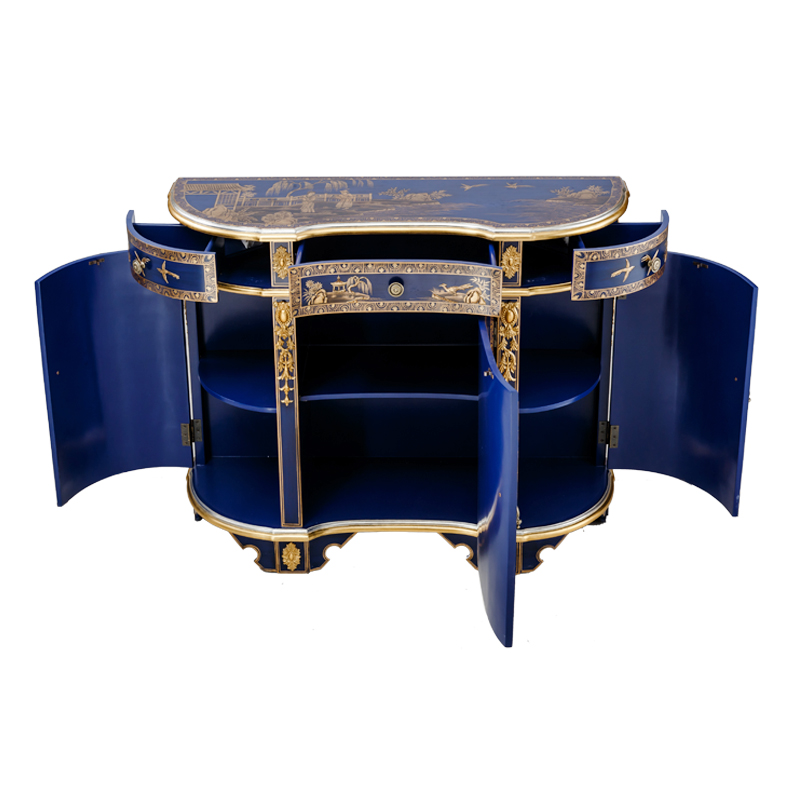 China supplier painting antique living room cabinet for sale