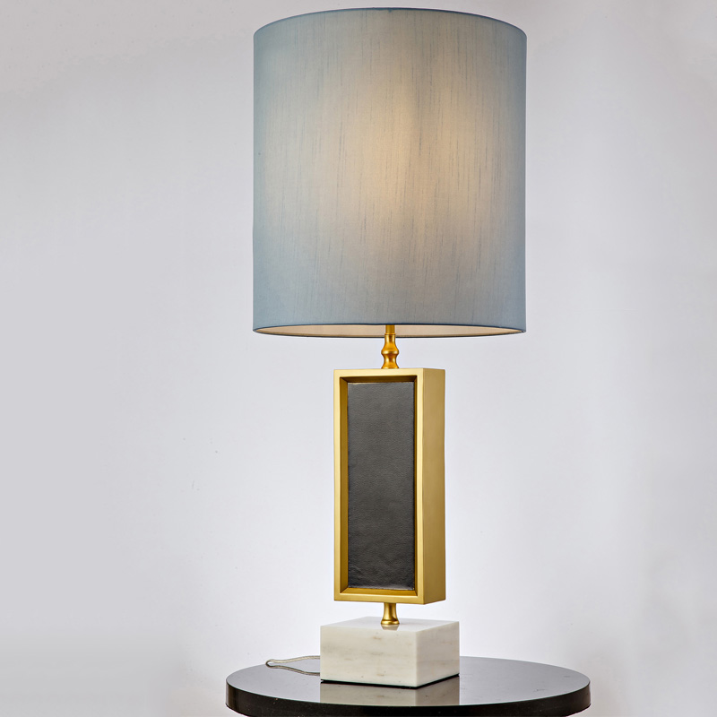 China supplier own design marble lightings for bedroom hotel home table light popular new design fashional beautiful desk lamp